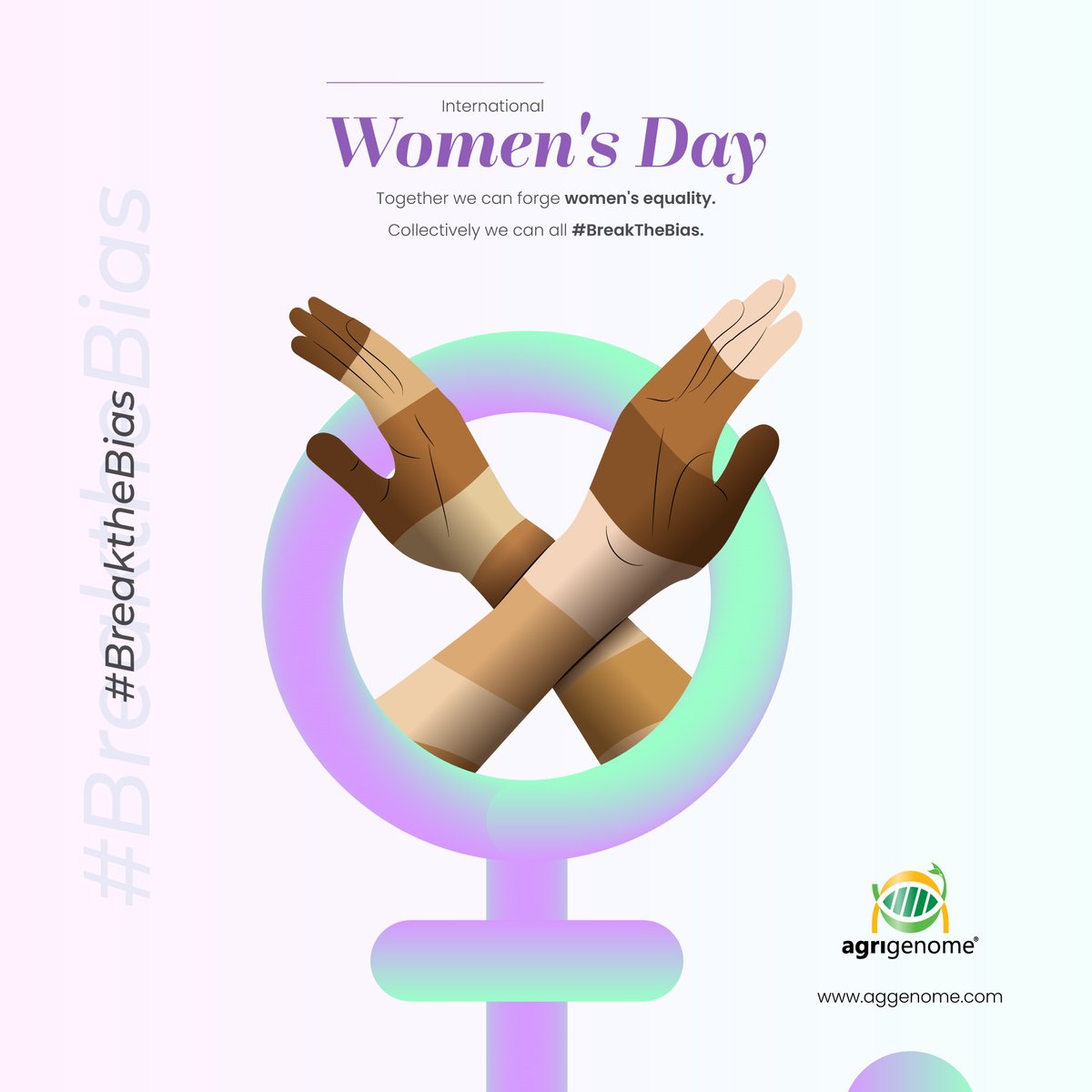 Being a woman itself is a superpower. Happy Women's Day !
#womansday #breakingthebias #internationalwomensday #womenempowerment  #womenpower #girlpower #AgriGenome #Genomics #India #scientificresearch #nextgenerationsequencing #scienceandtechnology #NGS #agritech #sequencing