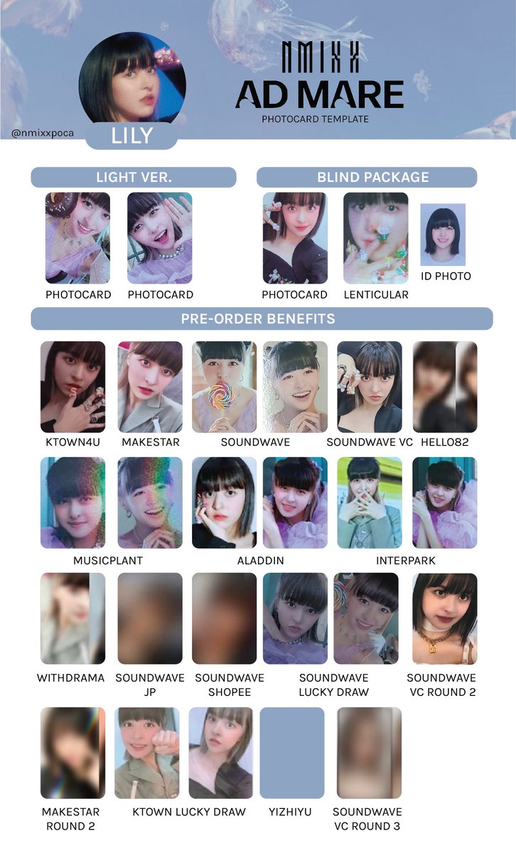 nmixxpoca's tweet photo. NMIXX PHOTOCARD TEMPLATE / NMIXX PC TEMPLATE / 엔믹스 포토카드 리스트
updated : 08/03/2022

♡ lily 
♡ haewon
♡ sullyoon
♡ jinni

#NMIXX #엔믹스 https://t.co/pTj47YGtwB