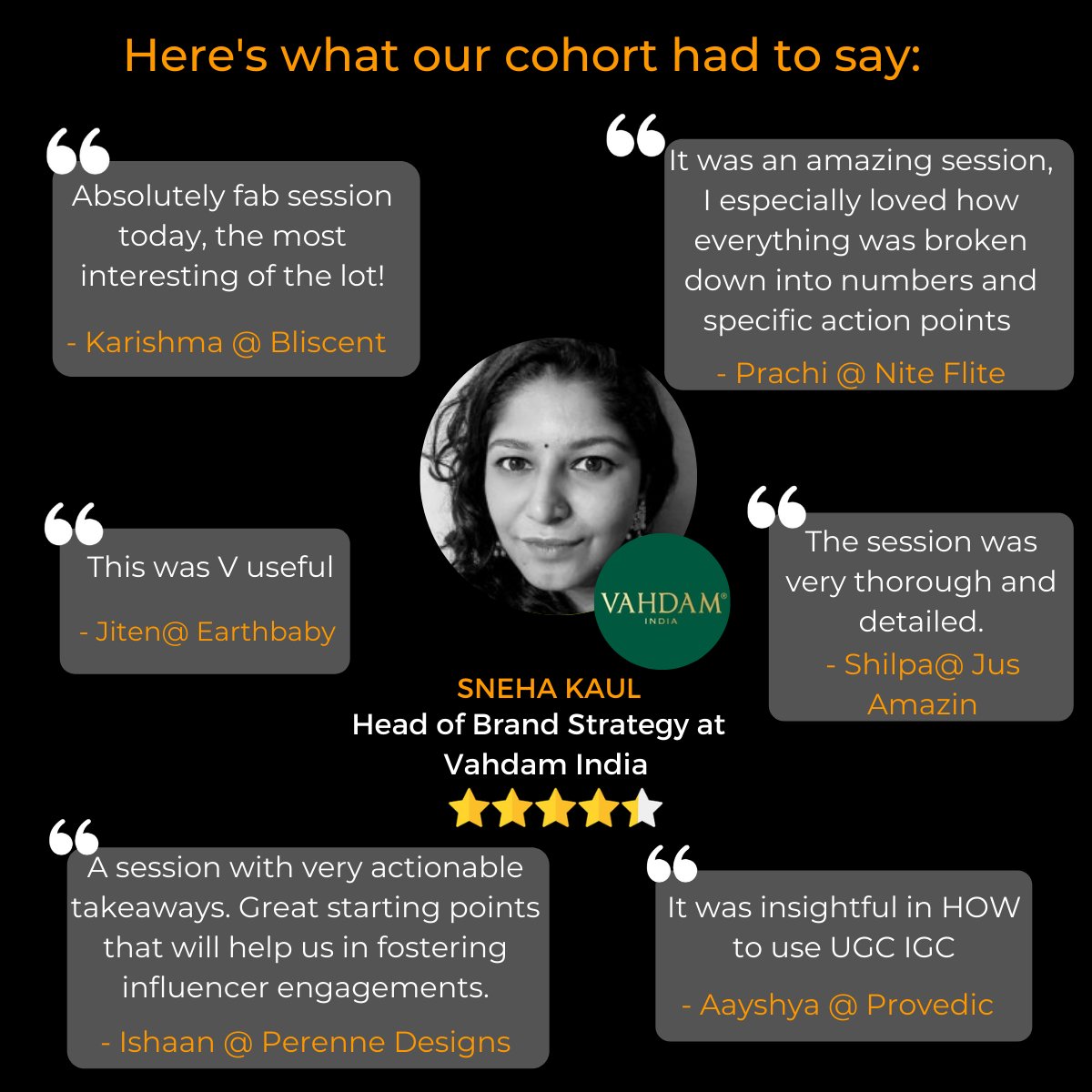xpert_chat's tweet photo. Here's what our cohort thought about the session: https://t.co/i1VIveG3NZ