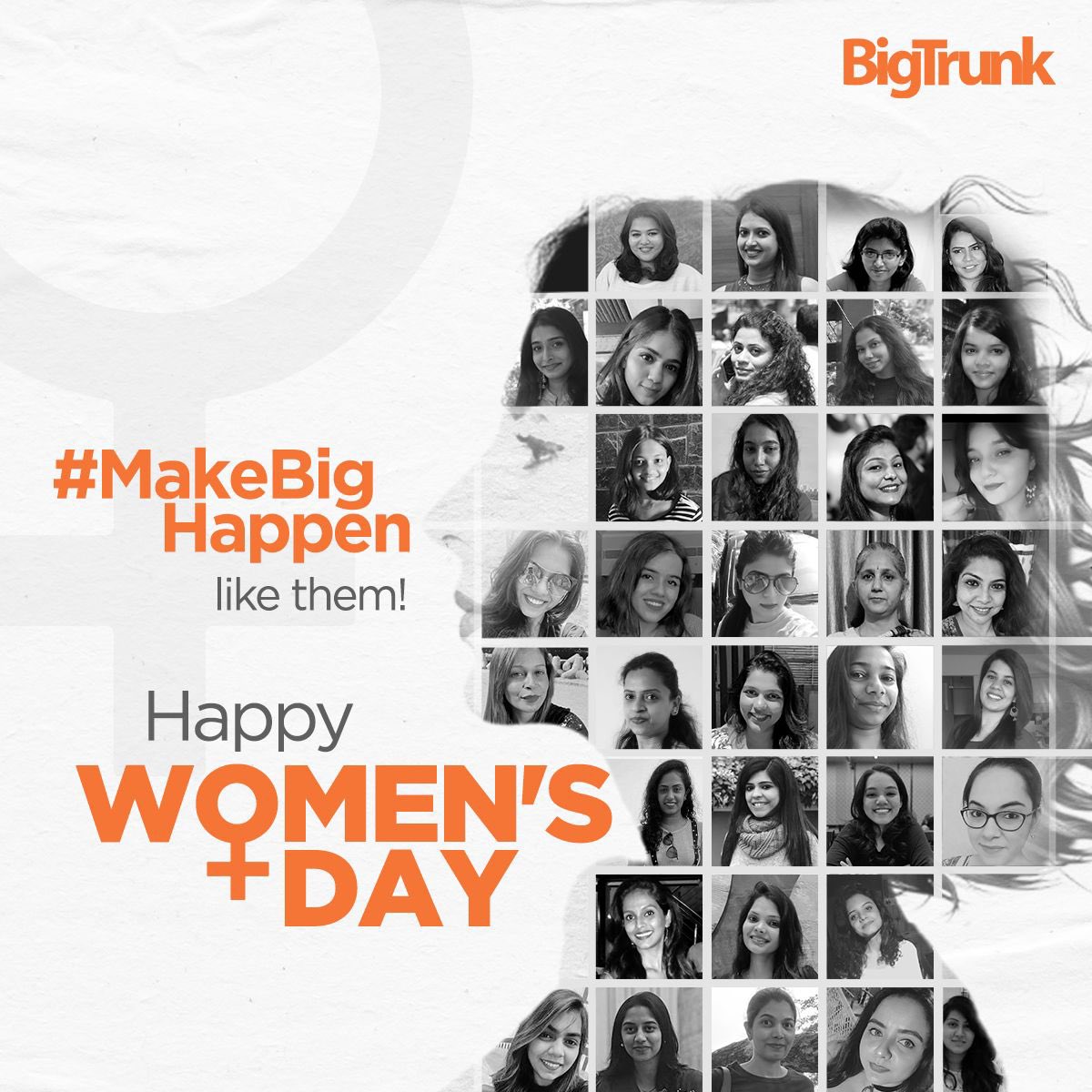 BigTrunkComm's tweet photo. Meet the #SheroesofBigTrunk 🦸‍♀️ who add extra fun to our agency life and motivate others to keep going. Wishing a very Happy Women's Day to women who daringly #MakeBigHappen 💫

#BigTrunk #WomensDay #HappyWomensDay #InternationalWomensDay #AgencyLife https://t.co/hGDPTu45Mk