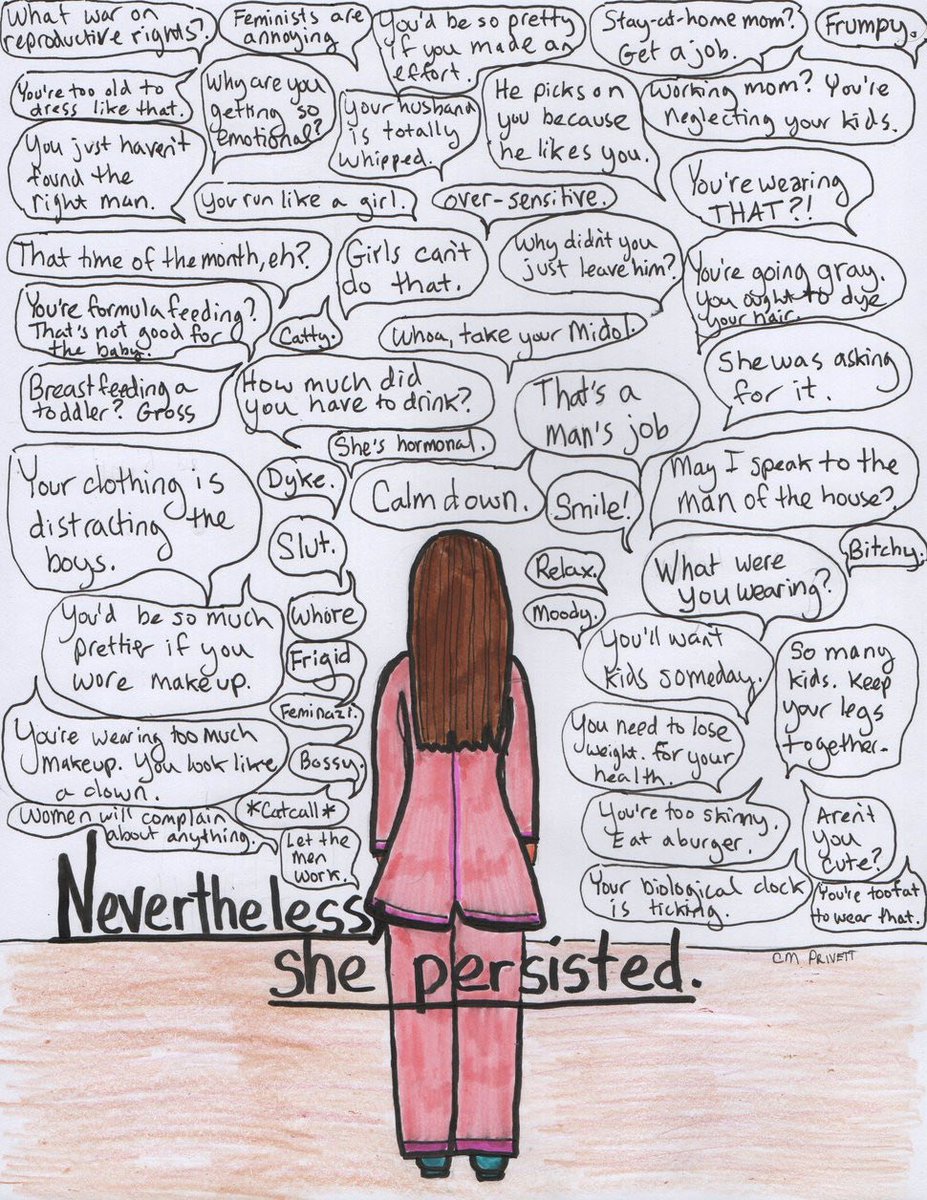 "You have just one life to live. It is yours. Own it, claim it, live it, do the best you can with it." - Hillary Clinton.

I am proud of every woman who chose to break gender roles, who became whoever she wants even if society tried to hold her back.
#HappyInternationalWomensDay