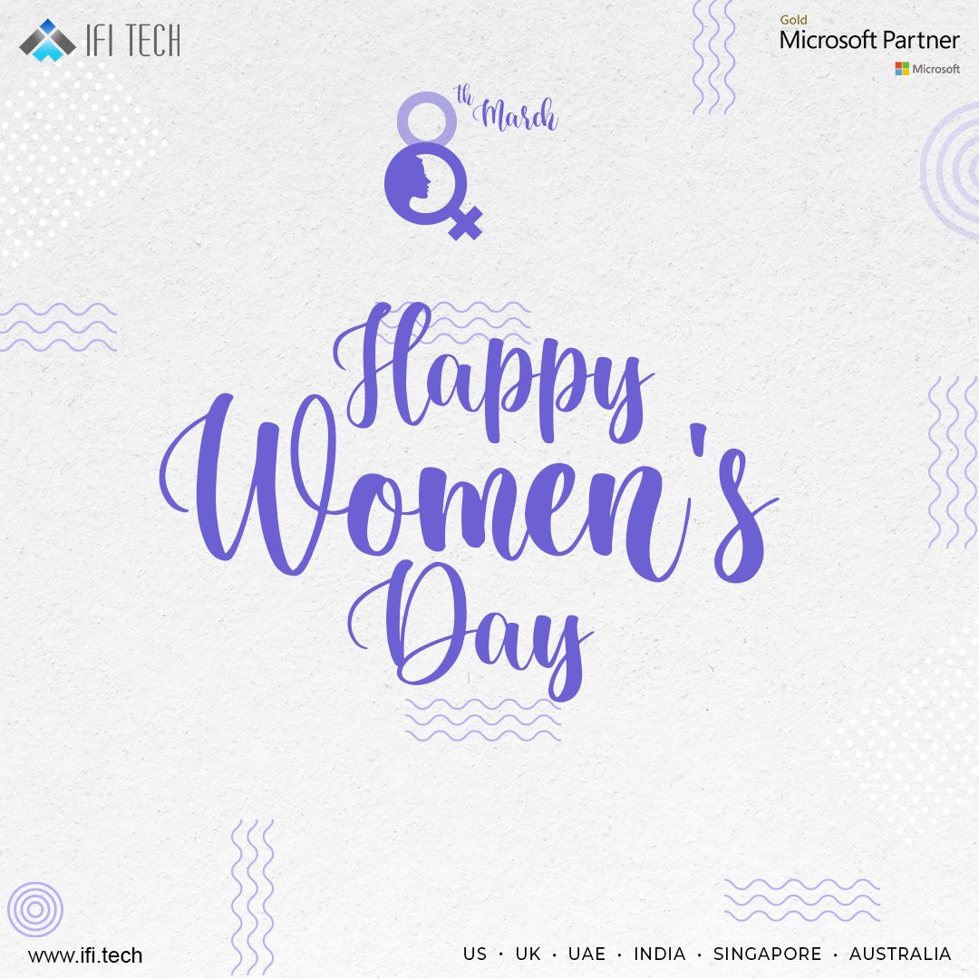 IFITech's tweet photo. Celebrating the contribution of our Wonder Women in always keeping IFI Tech a step ahead.
Here's what our COOL dudes have to say about our Wonder WOMEN. Wishing all of the Wonder Women in and outside IFI Tech, a very Happy Womenโs Day!
#IFITech #happywomensday https://t.co/vSu8Hvd00N