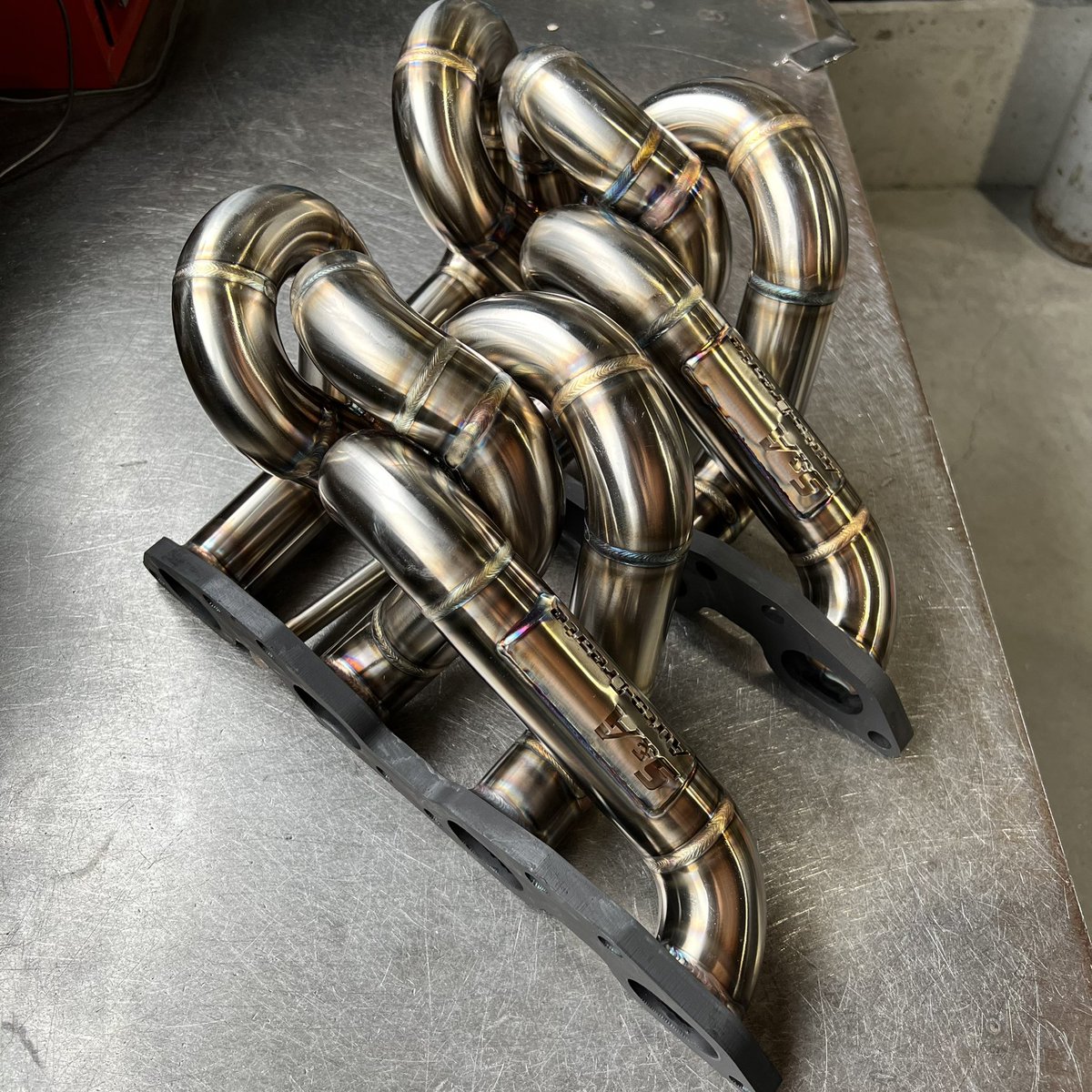 SR20 ベルヌーイEXマニ 地道に製作中 #SR20 #エキマニ #シルビア