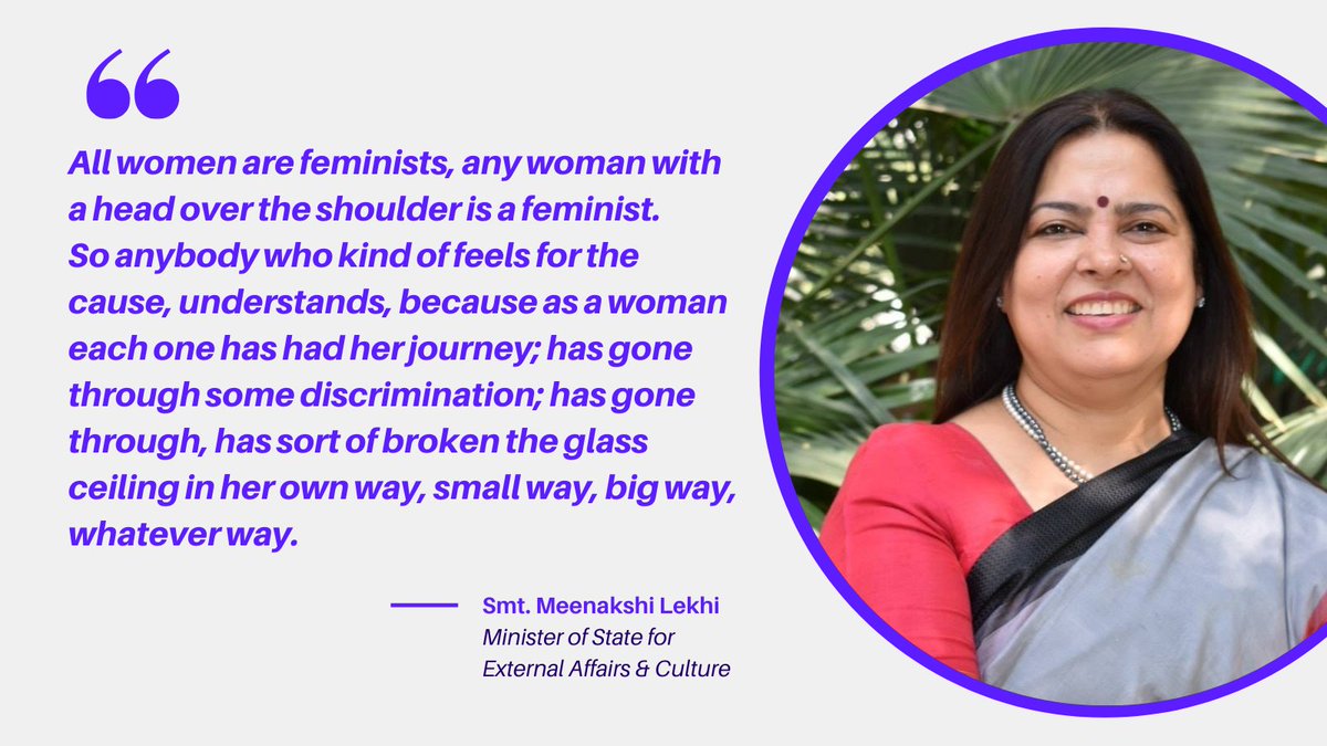 Watch our full conversation 👇 youtube.com/watch?v=IG2Yt_…
#BreaktheBias #InternationalWomansDay #8thMarch #NariShakti (2/2)