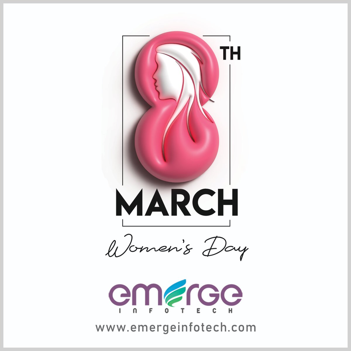 Emerge_Infotech's tweet photo. HAPPY WOMEN'S DAY!
Emerge Infotech
Trivandrum | Ernakulam | Bangalore
https://t.co/GVtbK0asWI
WhatsApp Us: Click here https://t.co/SPeIfzMvaM
#digitalmarketing #marketing #digital #online_marketing #online #digital_world #social_media_marketing #socialmedia #website #webdesign https://t.co/hUu8ohcrE9