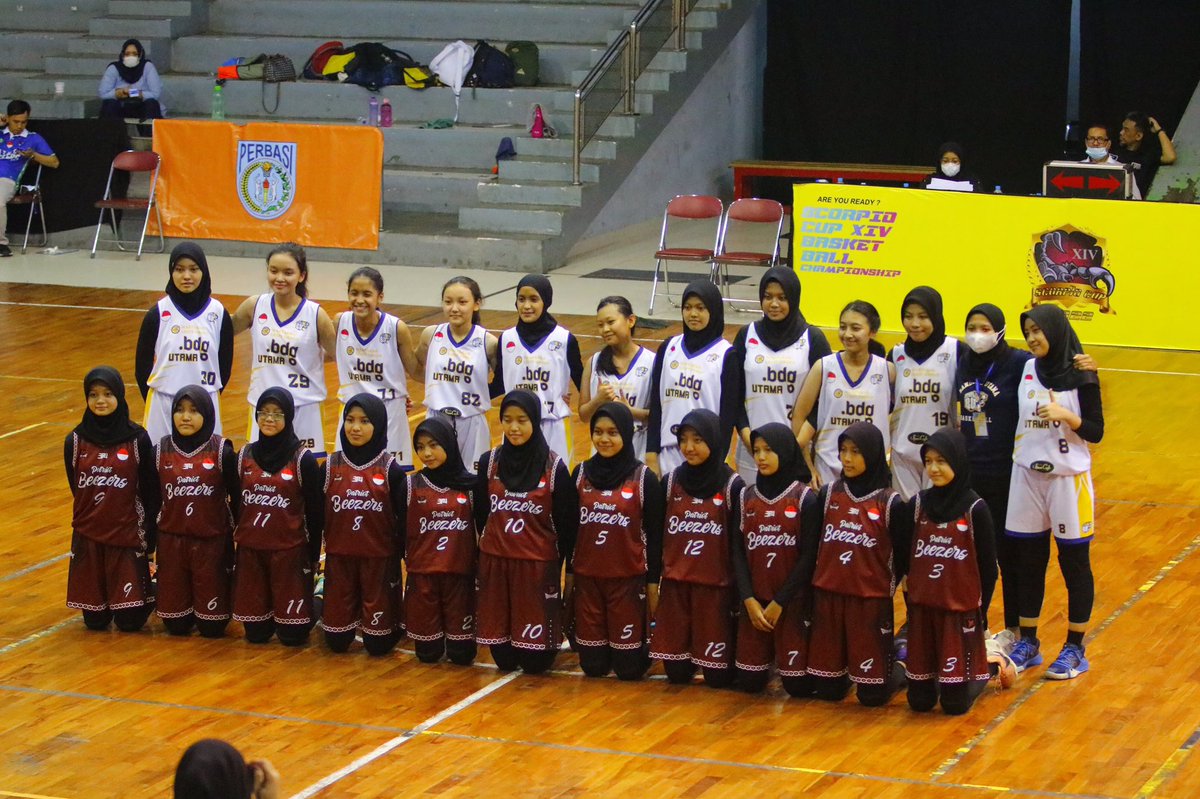 Halo selamat siang! Hari ini last game KU 17 putri vs Scorpio di Scorpio Cup XIV Basketball Championship, jangan lupa nonton di youtube babasketan pukul 15.15 WIB! See you 💪🏻 #akademibandungutama