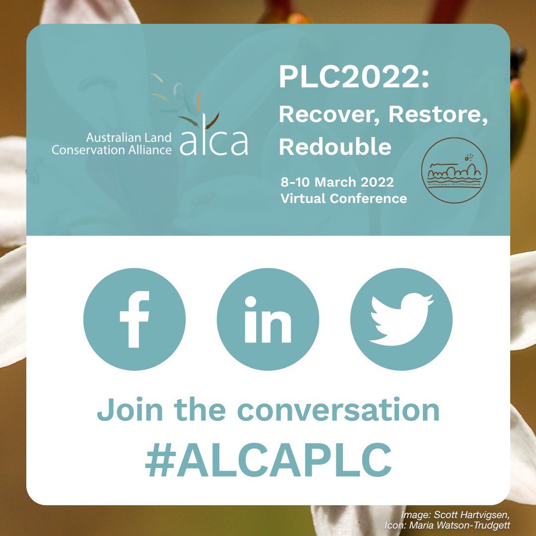 TSCommissioner's tweet photo. Led by @LandAustralian, Australia’s national conference on private land conservation, #ALCAPLC 2022, started today.
Join me on Thursday to hear about the role of private land managers at the ‘recovery from floods, drought and fire’ panel session.
More: https://t.co/b0tzYK3w6b https://t.co/0ITQ7n8jHy
