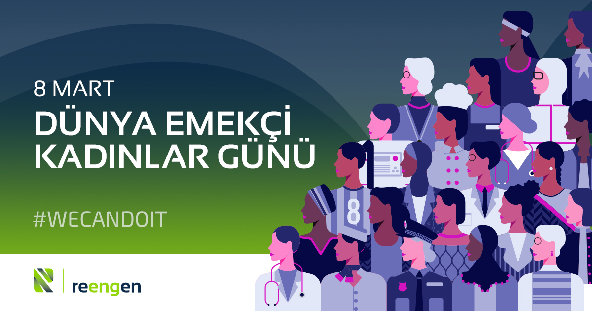Reengen's tweet photo. Cinsiyet eşitliğinin dünyanın her yerinde, hayatında her alanında var olduğu ve tüm insanların eşit haklara sahip olduğu bir dünya mümkün!

Emeği ile dünyaya değer katan tüm kadınların, "8 Mart Dünya Emekçi Kadınlar Günü" kutlu olsun! ✊🏻

#8Mart #DünyaKadınlarGünü #reengen https://t.co/7xUNvUt6sN