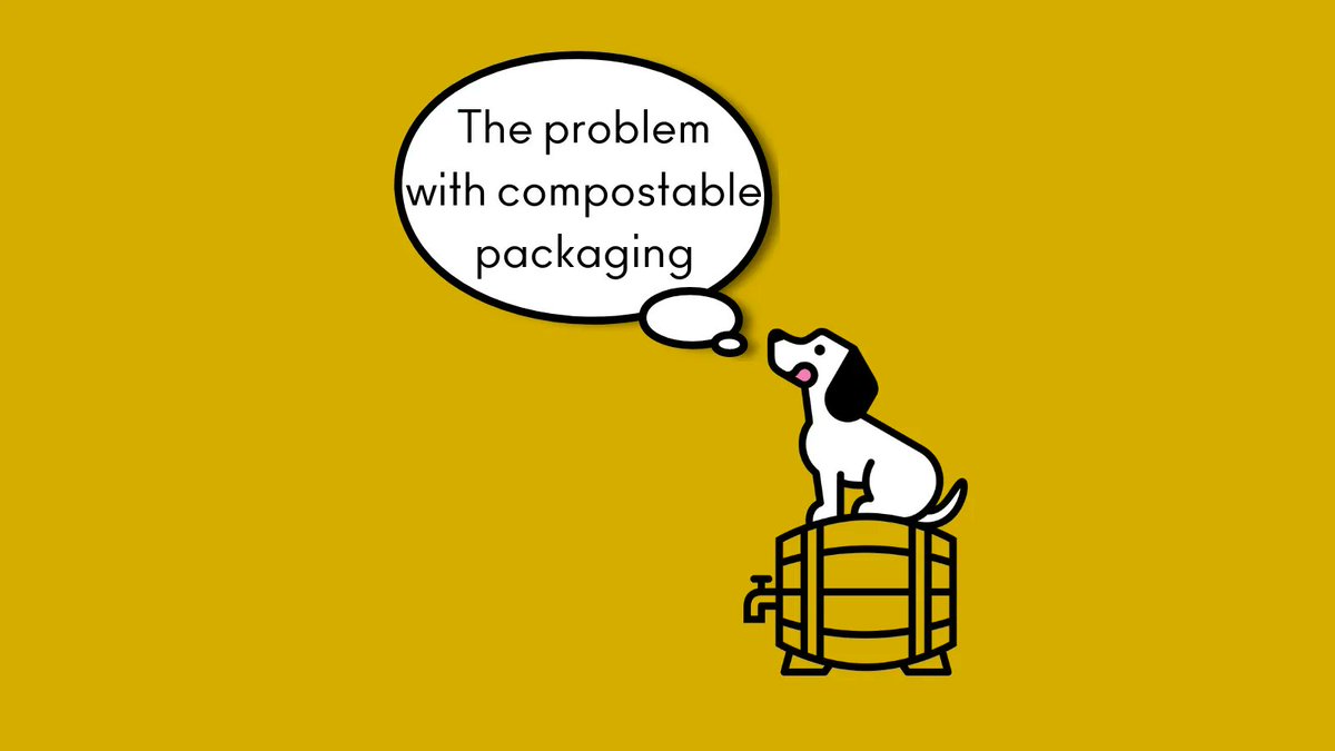 When it comes to #packaging, we all know that we don’t want plastic. But #compostable packaging has problems of its own. Most of it doesn’t actually get composted, and as a result it will rot and produce methane 🙈.
Read my thoughts and suggestions here: buff.ly/379pfwa