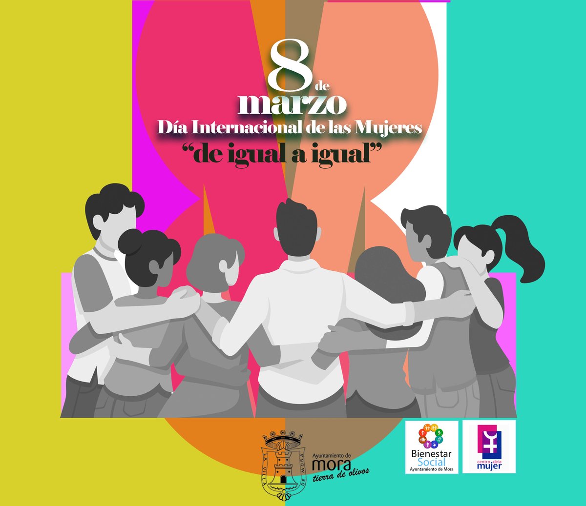 👧👩👵 HOY #8M, #DiaInternacionaldelasMujeres
Una fecha para recordar el avance y los progresos que hemos conseguido, para visibilizar el papel imprescindible de las mujeres en todas las esferas de la sociedad
Queremos vivir juntos, ¡#Deigualaigual! 🤗

#mujer #DiadelaMujer #Mora