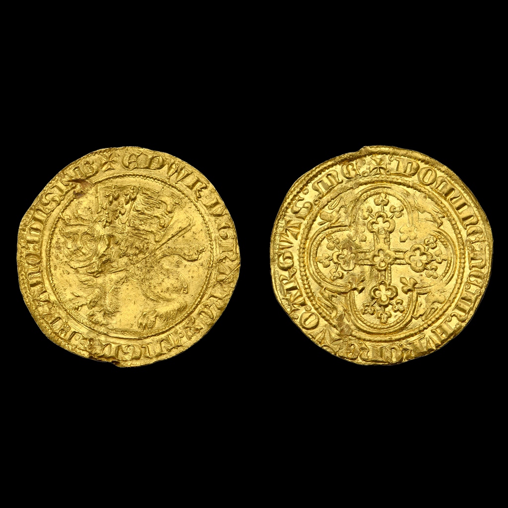 NoonansAuctions's tweet photo. TODAY
#coin #auction
#EdwardIII
An Important #GoldLeopard of Edward IIIβs Third (#Florin) #coinage, First issue
January 1343!
Exceptionally rare; by far the finer of the 2 known specimens available to commerce
https://t.co/BVEjF9OxHC https://t.co/pIrCPr6ftC