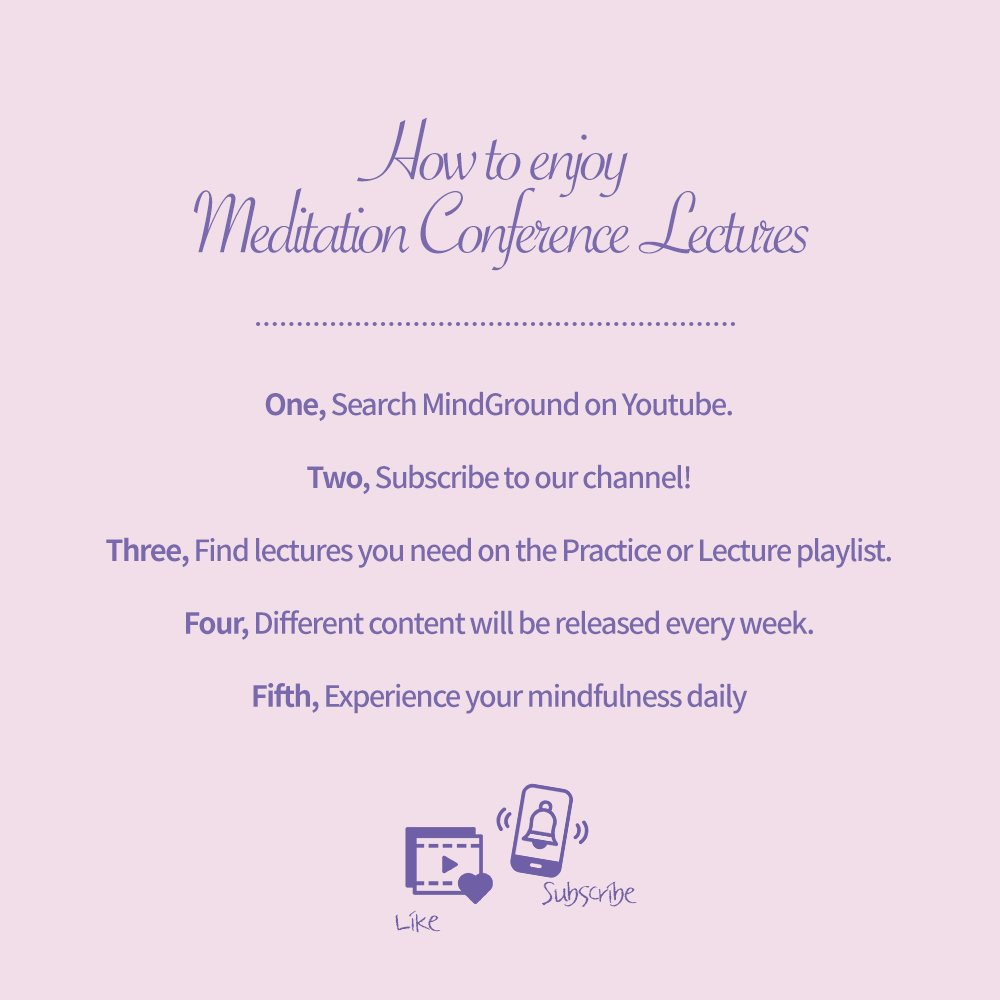 How to use your time wisely on your way to and from work and on your day off! Watch our mindful lectures. youtube.com/c/%EB%A7%88%EC…
#mindfullness #healthylifestyle #lecture #meditation #educacion