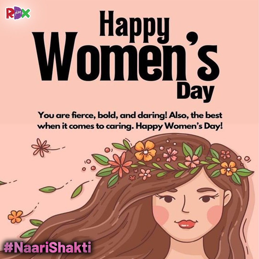 "There is no force more powerful than a woman determined to rise." Team RDX Wishes you all a very Happy Women's Day.
#strongwomen