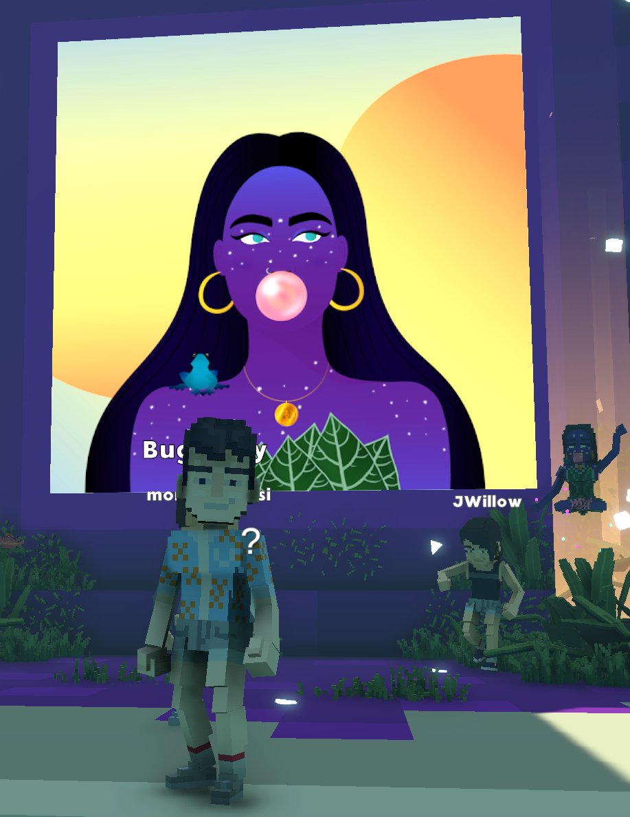 Make_yyds's tweet photo. @TheSandboxGame @worldofwomennft I just participated in the daily #SandboxAlphaS2Contest for a chance to earn up to 1,000 $SAND! Day 3 - Selfie with WorldofWomen. Check out my screenshot below! 👇 #SandboxAlphaS2 https://t.co/rQIqpVnKkq