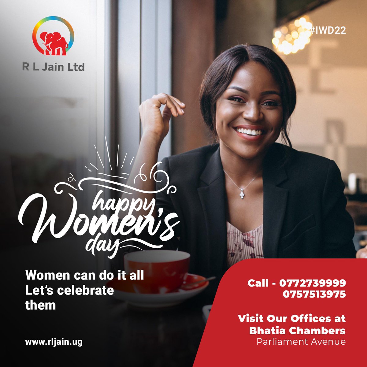RLJainLimted's tweet photo. Happy International Women's Day from the wonderful people here at @RLJainLimted. We celebrate them and appreciate their contribution to development. #WomanMP #RLJainLimited #FinancingYourNeeds https://t.co/m0OAX1XLIg