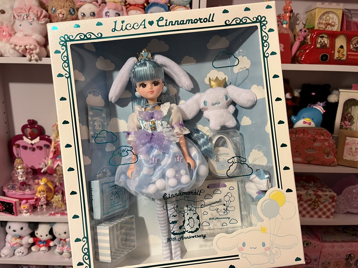 NocoPetit's tweet photo. シナモンくんのリカちゃん💝
かわいくて買っちゃった😆
これは開けられない！ https://t.co/IYMwBwzFoR