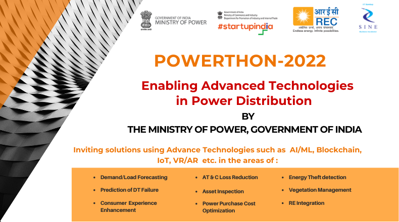 #2daystogo 
India is digitalizing the power sector with advanced technologies like #AI #ML #VR #AR.

Apply for #Powerthon_2022 | Deadline: 9th March'22
@RECLindia 

#power #digitalize #powersector #india #technology  #advancedtechnologies #artificialintelligence #MachineLearning