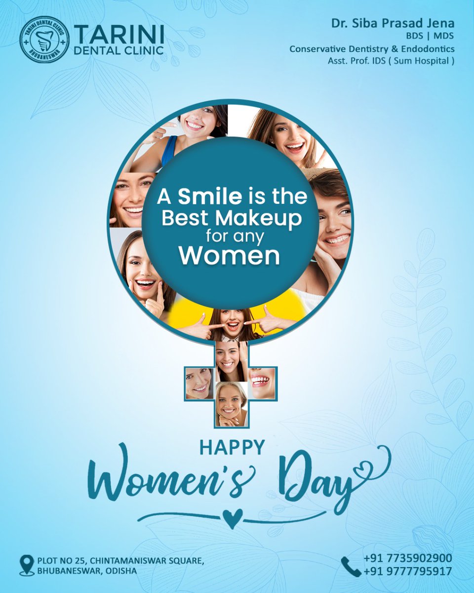 TariniClinic's tweet photo. This International Women's Day, we are celebrating the important role of women in dentistry and in particular, our wonderful community of dental hygienists. Thank you for all that you do!
#tarinidentalclinic #DentalClinicNearMe #womenempowerment #girlpower #love #happywomensday https://t.co/VNZi4x5n9x