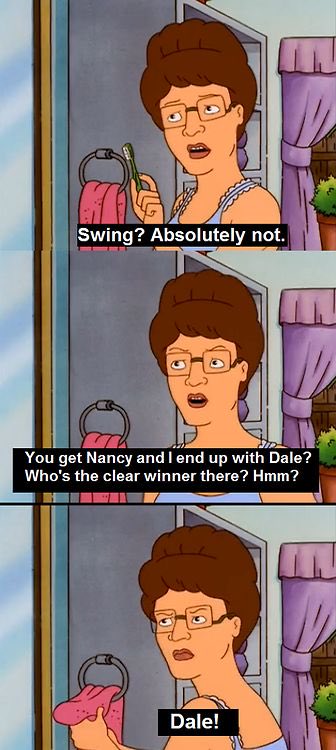 RT @erinhollyfenton: This is my favorite Peggy Hill joke while we’re on the subject https://t.co/zSScQTBU6W