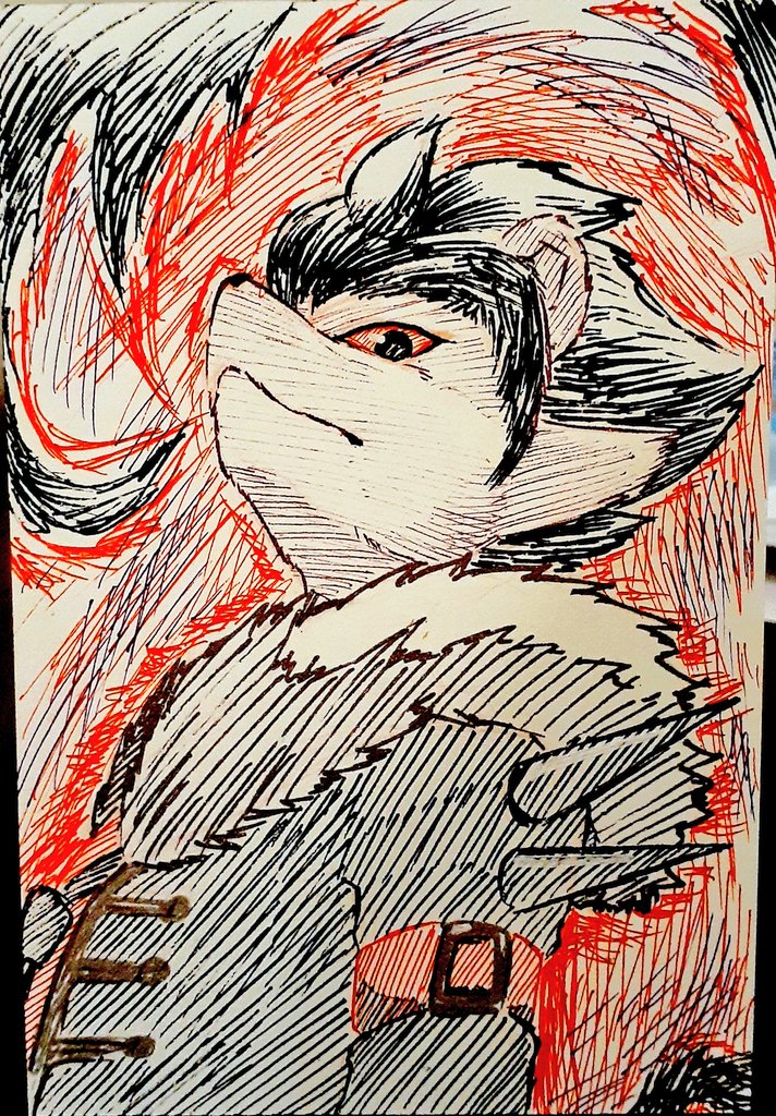 #これ本当に同一人物かよって絵を投げる見た人もやってほしいなチラチラチラチラチラチラ
#SB69
#クロウ