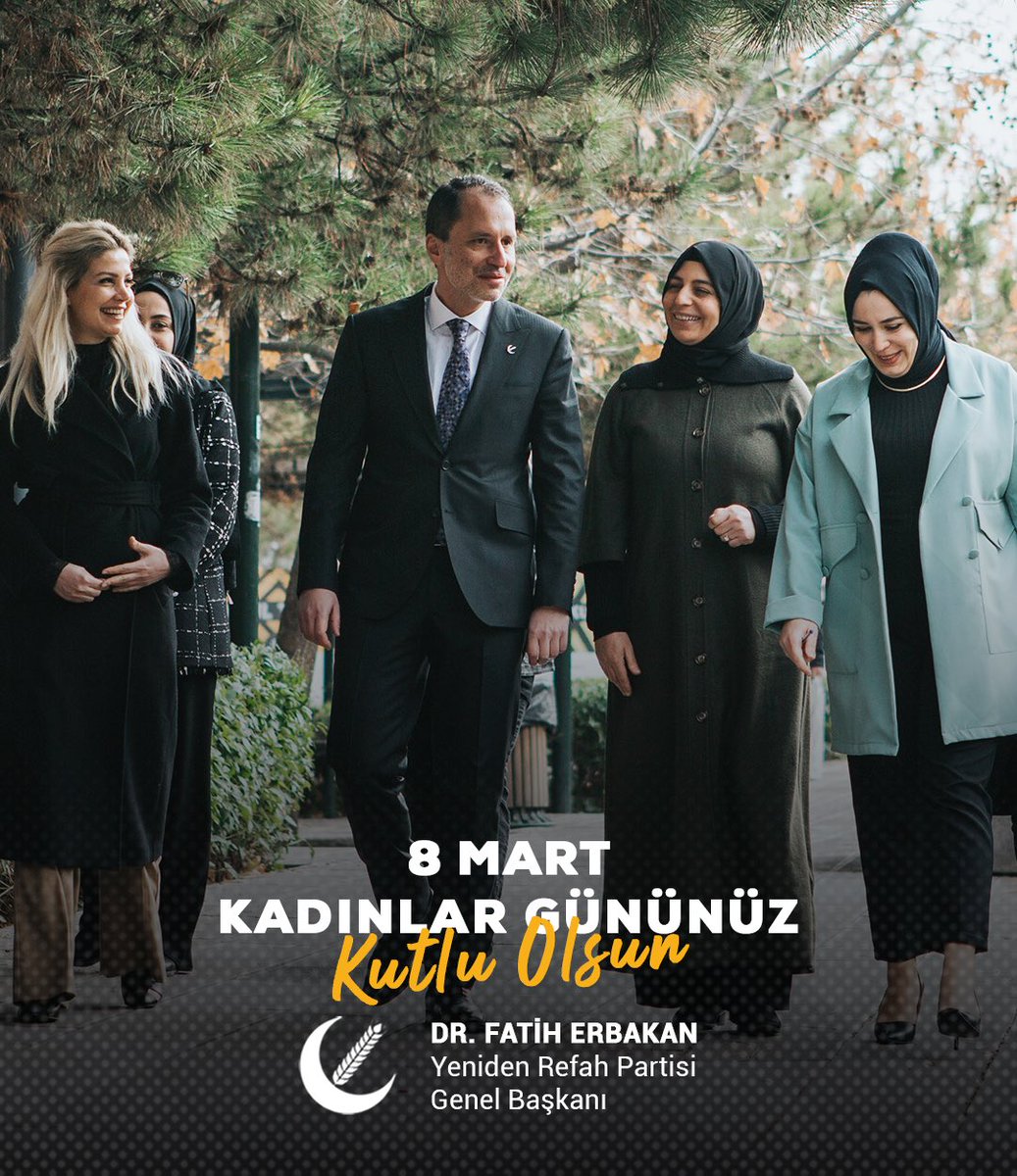 Kadını anmak, anlamak ve hak ettiği değeri vermek için yılda bir gün değil, yılın tüm günleri bile az gelir. Başta şehitlerimizin anneleri olmak üzere tüm dünya kadınlarının #8Mart Dünya Kadınlar Günü’nü yürekten kutluyorum. Sağlıklı, mutlu ve huzurlu günler diliyorum.