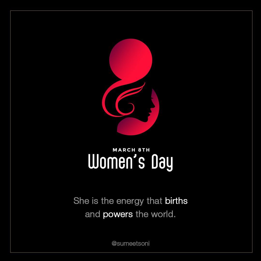 sumeetsoni's tweet photo. To all the women out there, you are the real superheroes! Wish you a very Happy Women’s Day!🦸‍♀️ 

#WomensDay #Sheroes #SuperHeroes https://t.co/dDjIhY1tAS