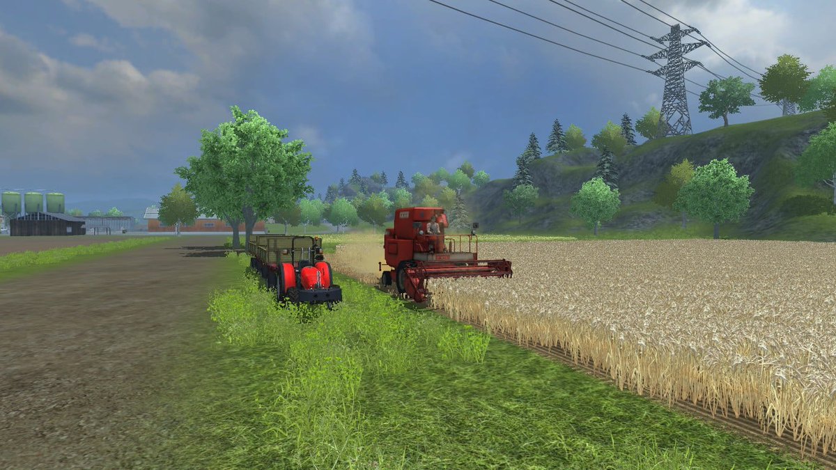 BKNation3's tweet photo. Some farming action on the beloved Hagenstedt map of FS 2013. Got the sheep up and running...I mean chomping on grass ๐
, standing around while my hired worker plants my fields, and bringing in the barley harvest which mother nature rudely interrupted
#FS2013 #FSChallenge https://t.co/niGk5kFHXu