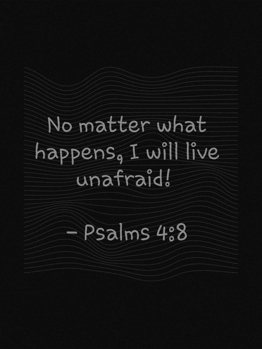 OAFthelight's tweet photo. Now, because of you, Lord, I will lie down in peace and sleep comes at once, for no matter what happens, I will live unafraid!
Psalms 4:8 TPT

https://t.co/P5Csoempnx https://t.co/xKxpyBQwGU