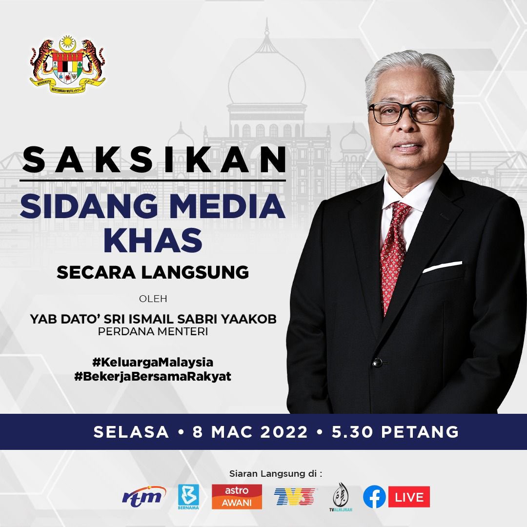 Ismail Sabri tweet media