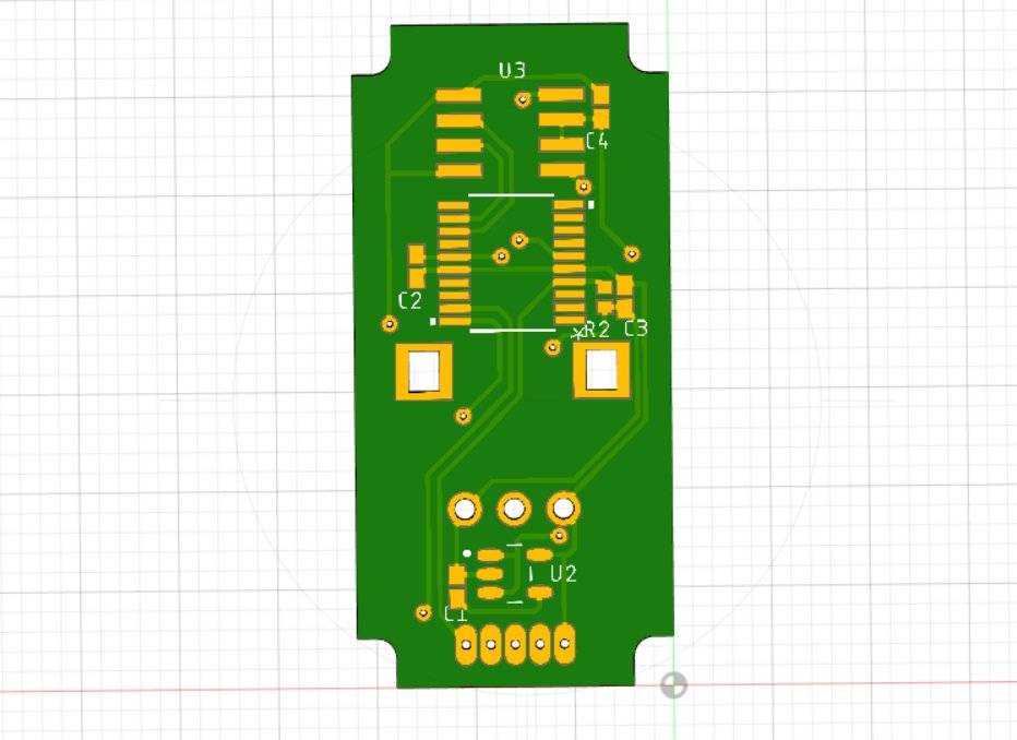 Cantareus's tweet photo. First time trying this, 3D print your PCB to create a mock-up and check everything fits. STEMFIE speed controller.
#STEMFIE3D #STEMFIE #3Dprinting #EaglePCB #PCBDesign #STM32 https://t.co/sTA6ZvJNcD