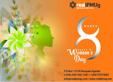 RealipmUG's tweet photo. We take this oppirtunity to celebrate all women who make sure there is safe food on the table from the Team at Real IPM. 
#RealIPMUganda https://t.co/eQysNoLyow
