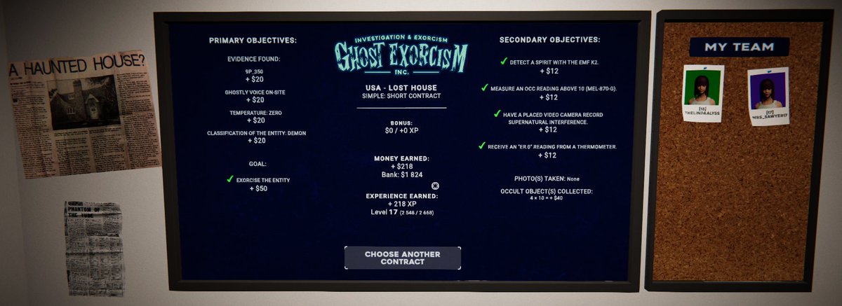 thelindaalyss's tweet photo. This game is SO good.

More Ws with @mrs_sawyer17. Pretty sure we're the official Ghost Ex duo. No big deal.

#GEx #GhostEx #GhostExorcismInc https://t.co/2hbTfeMDtH