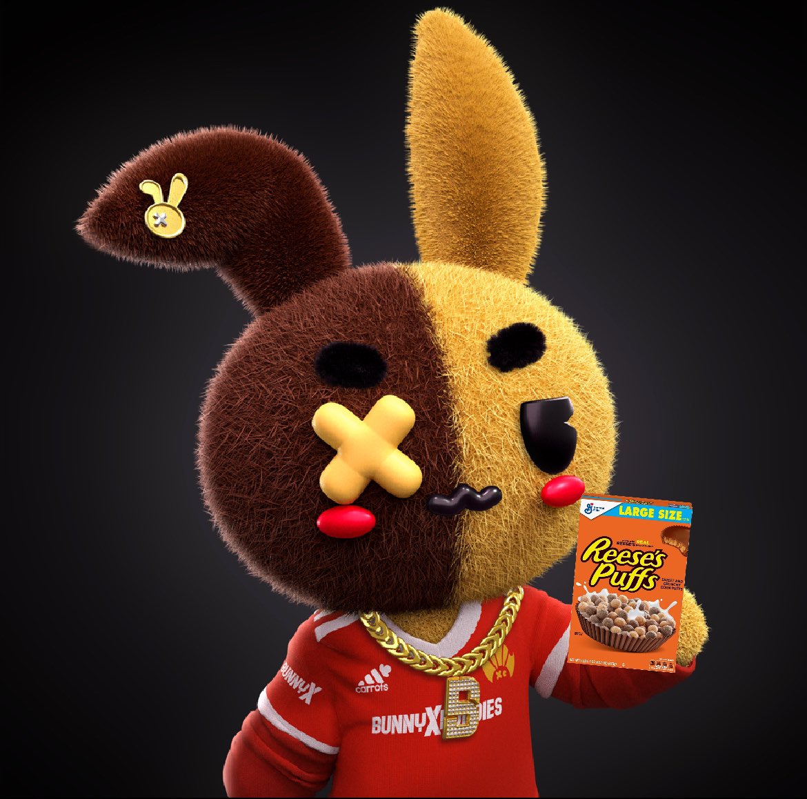 ResseBunnyPuffs's tweet photo. The Army is growing. #ReeseBunnyPuffsClub is a group of #BunnyBuddies collectors with the Skin Trait: Tan Brown. Rarity of 8% doesn’t make us the rarest. But we got the best VIBE 💯. Join the club today 👀 #bridgeverse #NFT #CarrotAirdrop #BB https://t.co/9244HJkCdK