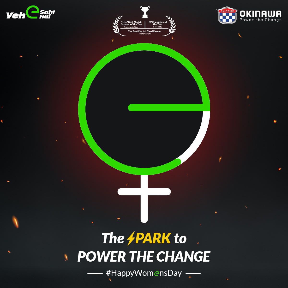 She is Courageous. She is Trendy. She is Powerful. She is Lively. She rides the Change. Happy Women’s day to all the incredibles around the world! Shine-on every day!
#InternationalWomensDay
.
.
.
#YehESahiHai #DeshKaEV #PowertheChange #OkinawaScooters #BestEvScooter #saromotors