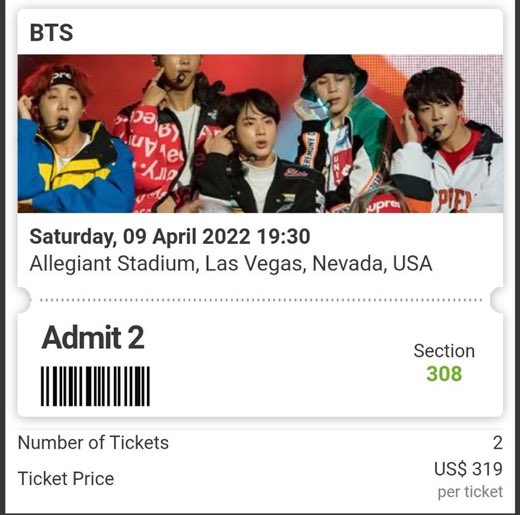 moxypanrede's tweet photo. I really really hope ARMY is not falling for bs like this!!! #BTSTicketSCAM #BTS #BTStickets #scam (someone seriously sent me this as “proof”) https://t.co/t5iwv80XVD