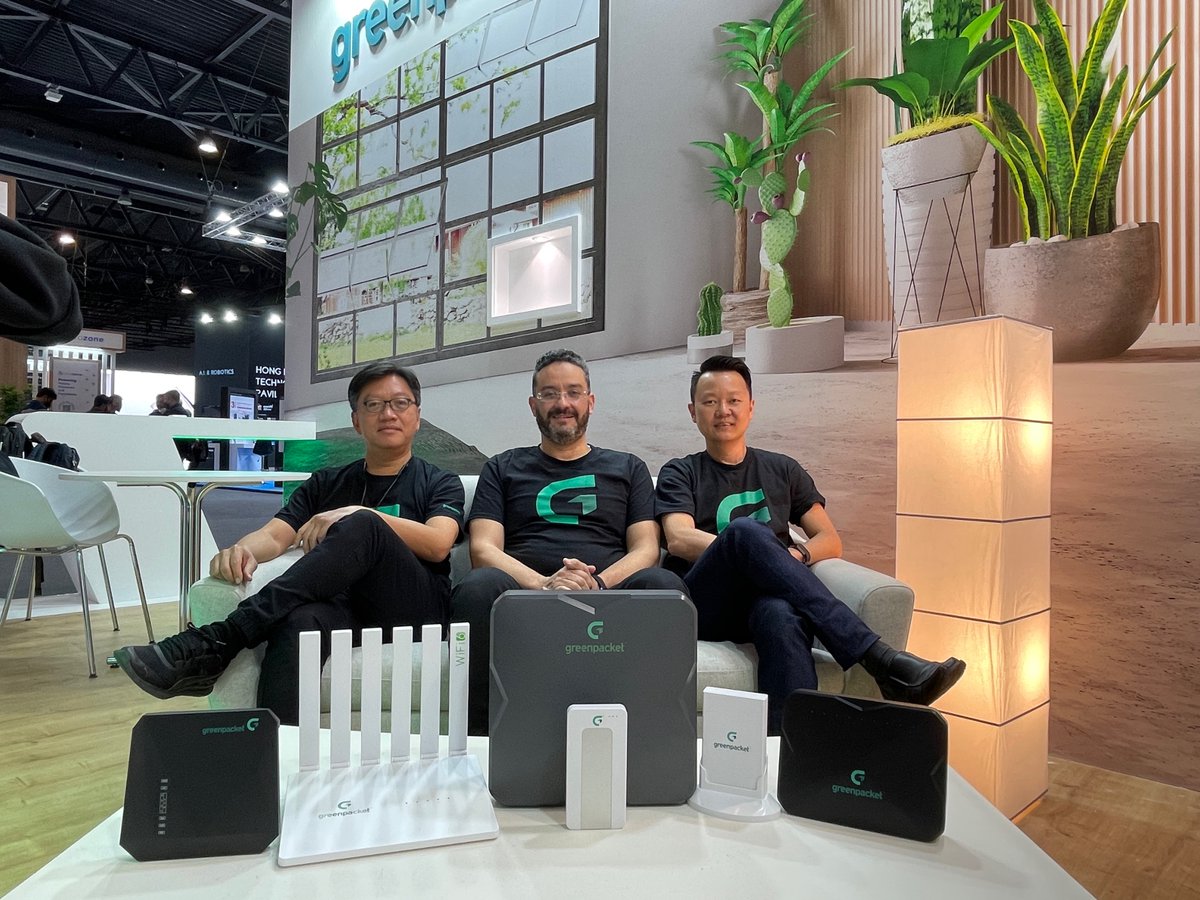 greenpacket's tweet photo. Last week, Greenpacket is proud to be at MWC 2022 showcasing our latest 5G innovation. ​

GP Classic ,GP Quantum, GP Oxygen, GP Atom, GP Hybrid​

Each representing  a product segment as they are designed to maximise investment and suit your different business needs.​

#MWC22 #5G https://t.co/ohFc8WNptz