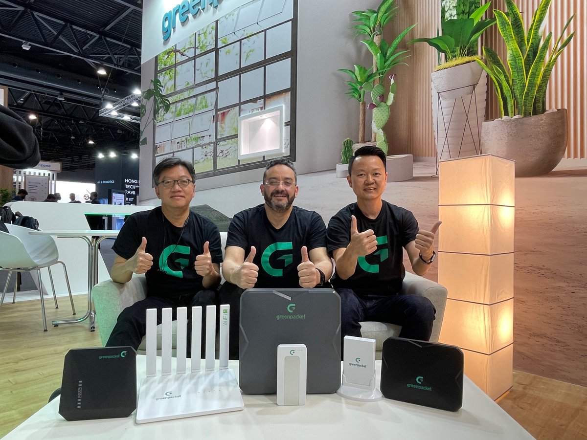 greenpacket's tweet photo. Last week, Greenpacket is proud to be at MWC 2022 showcasing our latest 5G innovation. ​

GP Classic ,GP Quantum, GP Oxygen, GP Atom, GP Hybrid​

Each representing  a product segment as they are designed to maximise investment and suit your different business needs.​

#MWC22 #5G https://t.co/ohFc8WNptz