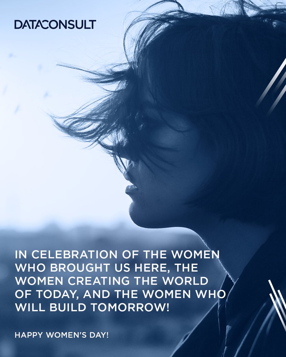 DC_Group's tweet photo. Happy Women’s Day! 
#DataConsult 
#WomensDay https://t.co/tBrLmDF9I3