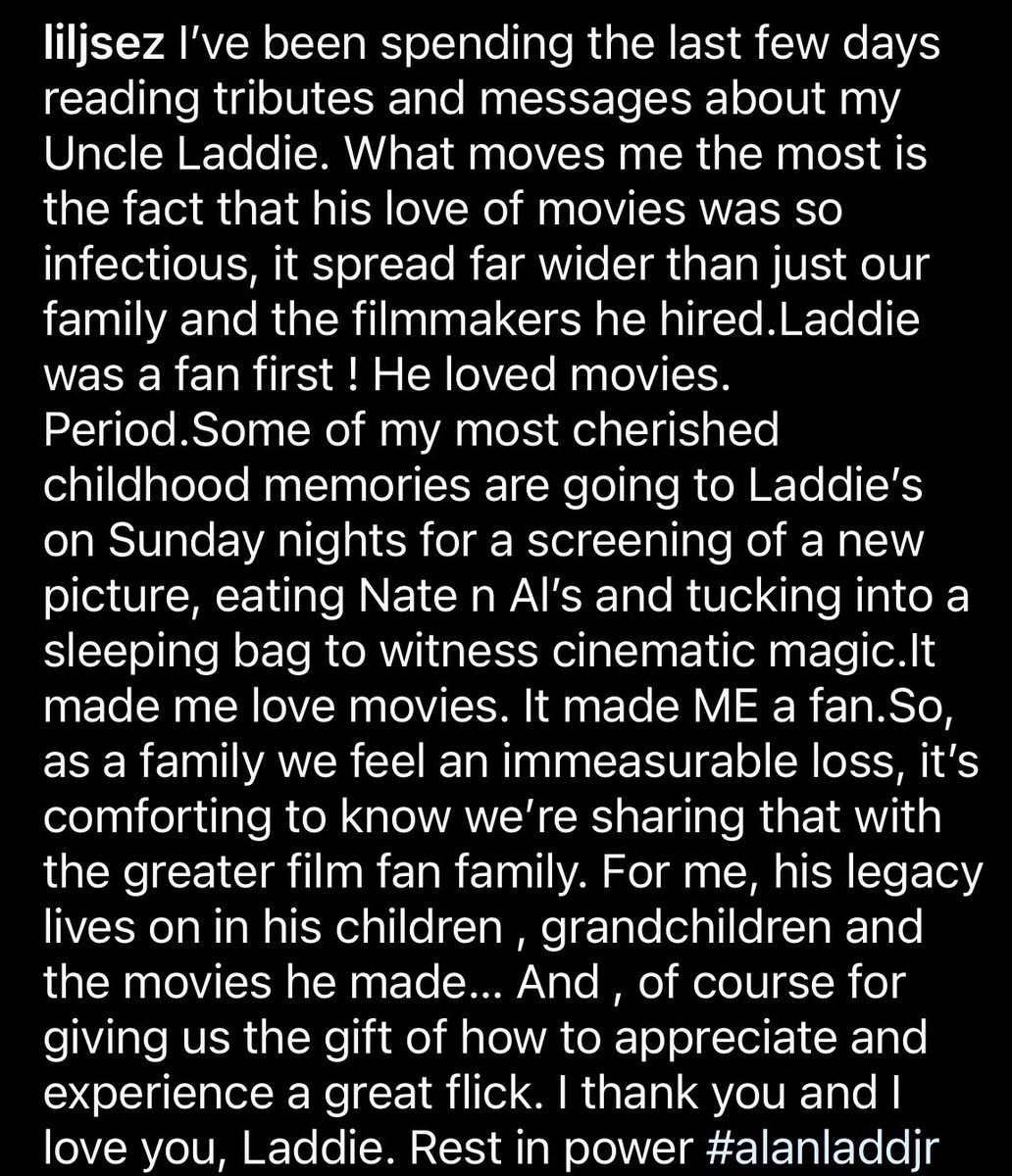 liljsez's tweet photo. Rest in power #alanladdjr https://t.co/oM1KoaAXvu