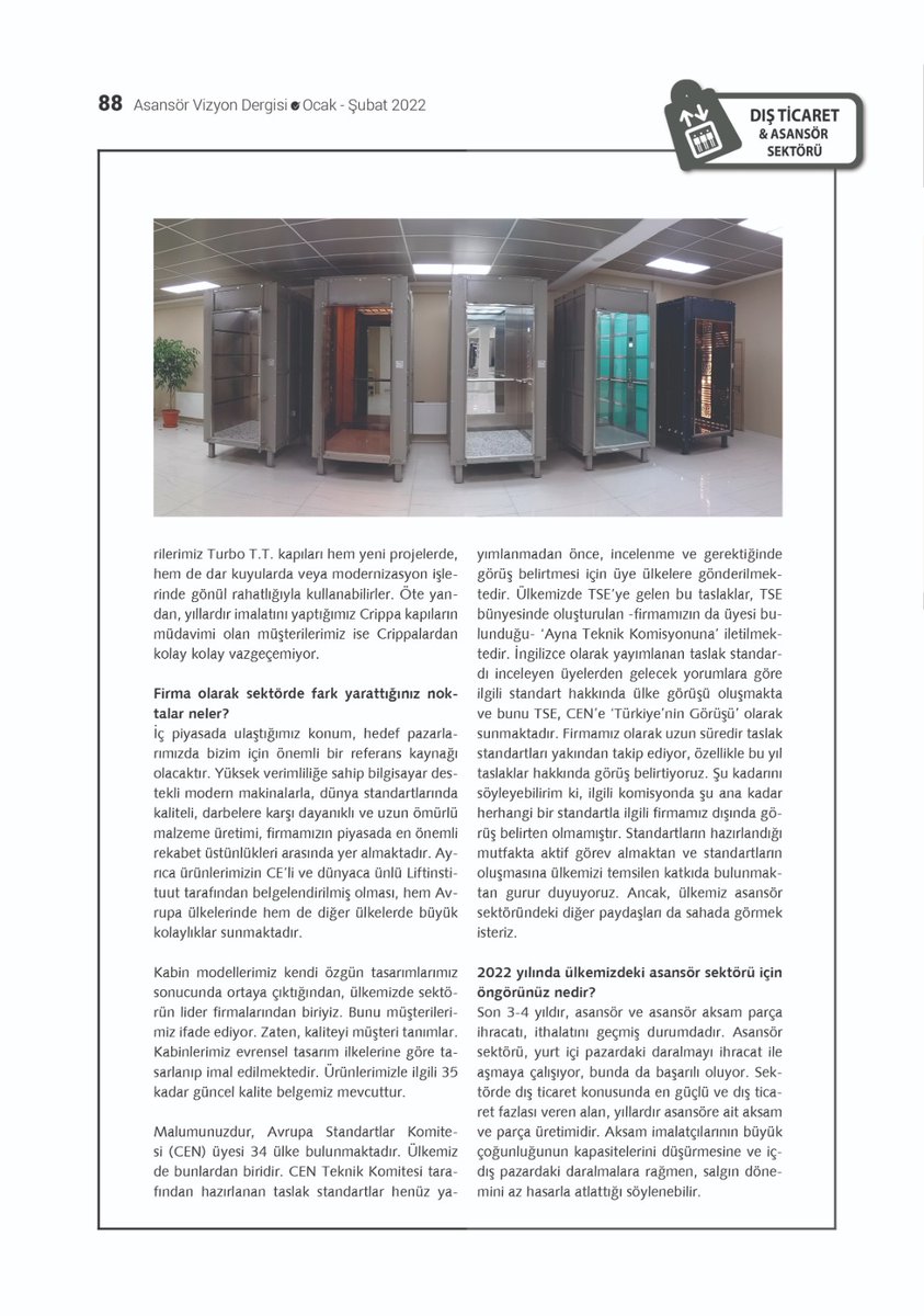 cag_ltd's tweet photo. #asansörvizyondergisi #dışticaret dosya konulu yeni sayısında, Pazarlama Müdürümüz İbrahim İPEK'in röportajına yer verdi. #asansör #elevator #elevatordoors #crippadoors #caginasansor #kalite #ascenseurs #elevators #madeintürkiye #sondakika #quality #asansoristanbul https://t.co/UmjIQ29NcB