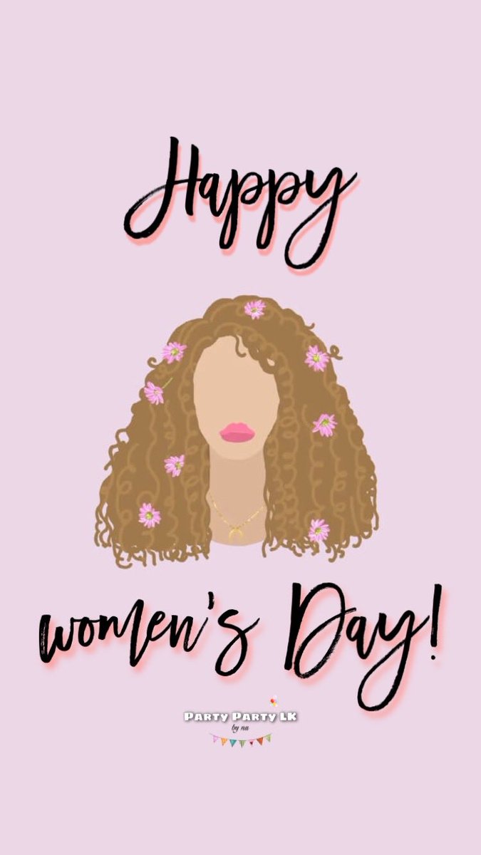 ppbynu's tweet photo. #HappyWomensDay
#ppbynu #partypartylk https://t.co/lijkbQ7Z4R