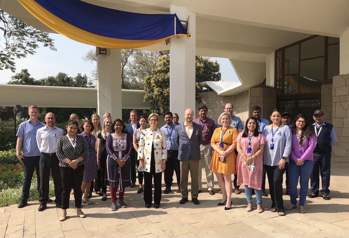 On international Women's Day ⁦<a href="/FinlandinIndia/">Finland in India</a>⁩ wishes peace for all women and girls ⁦<a href="/unwomenindia/">UN Women India</a>⁩ #StandWithUkraina ⁦<a href="/plansuomi/">Plan International Suomi</a>⁩ ⁦<a href="/UNHumanRights/">UN Human Rights</a>⁩