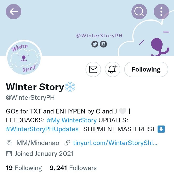 CWN09_'s tweet photo. @WinterStoryPH 🙇🏻‍♀️ https://t.co/z5SGGiviUs