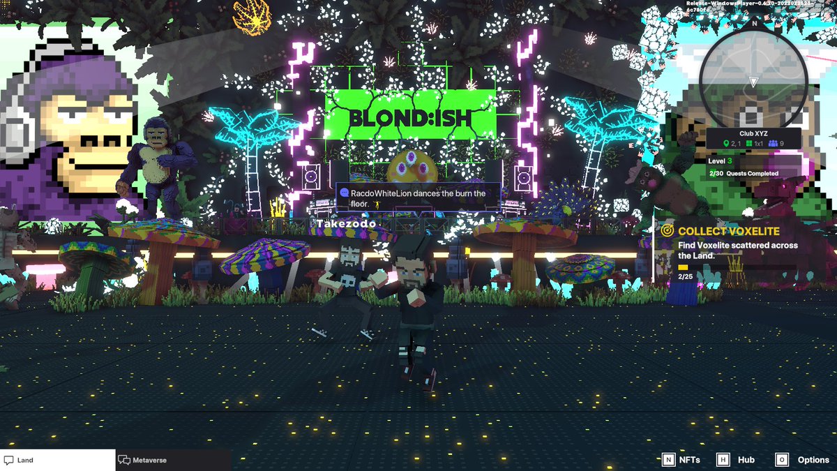osswl's tweet photo. @TheSandboxGame @blond_ish I just participated in the daily #SandboxAlphaS2Contest for a chance to earn up to 1,000 $SAND! Day 2 - Dance with Blond:ish. Check out my screenshot below! 👇 #SandboxAlphaS2 https://t.co/ltE7tw6V6t