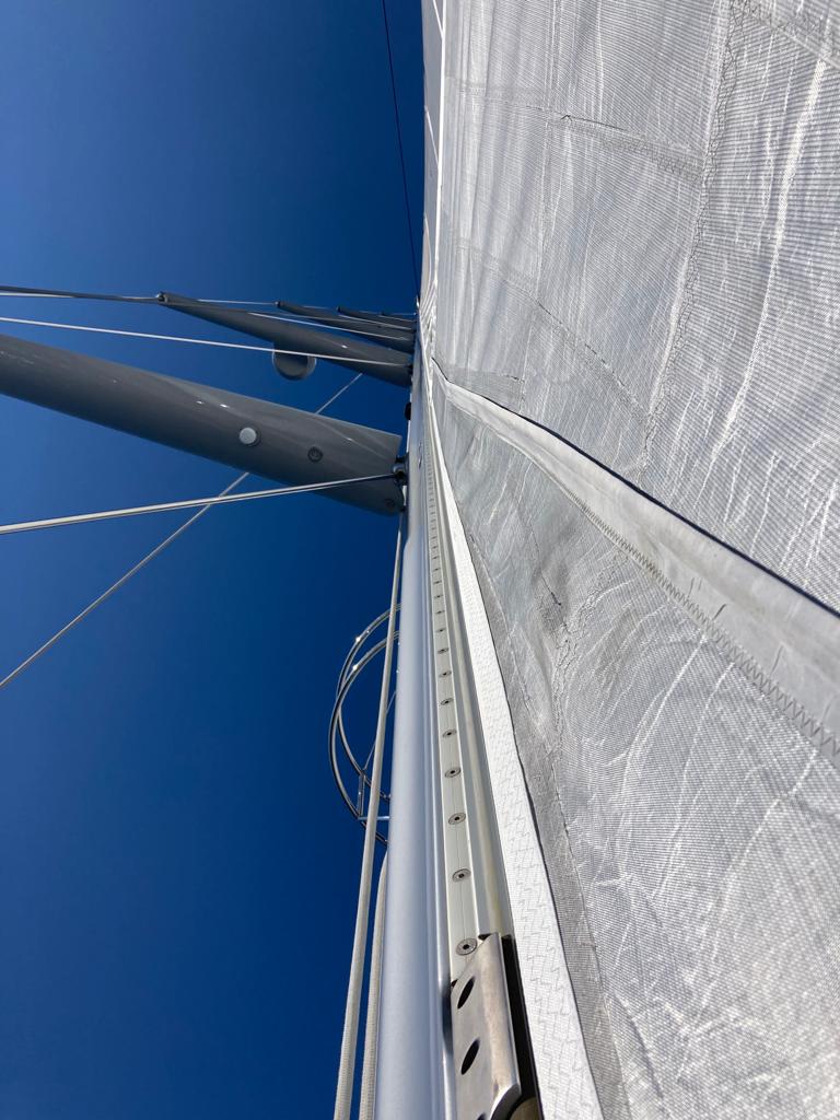 RSBRigging's tweet photo. Yet another beautiful day out on the water; perfect conditions for Royal Huisman built S/Y Blue Papillon.

#royalhuisman #huisman #superyacht #yacht #sailing #sailingyachts #rigginginpalma #rigstep #stpshipyard #stppalma #worldsbestyachtriggers https://t.co/b1dSNMeous