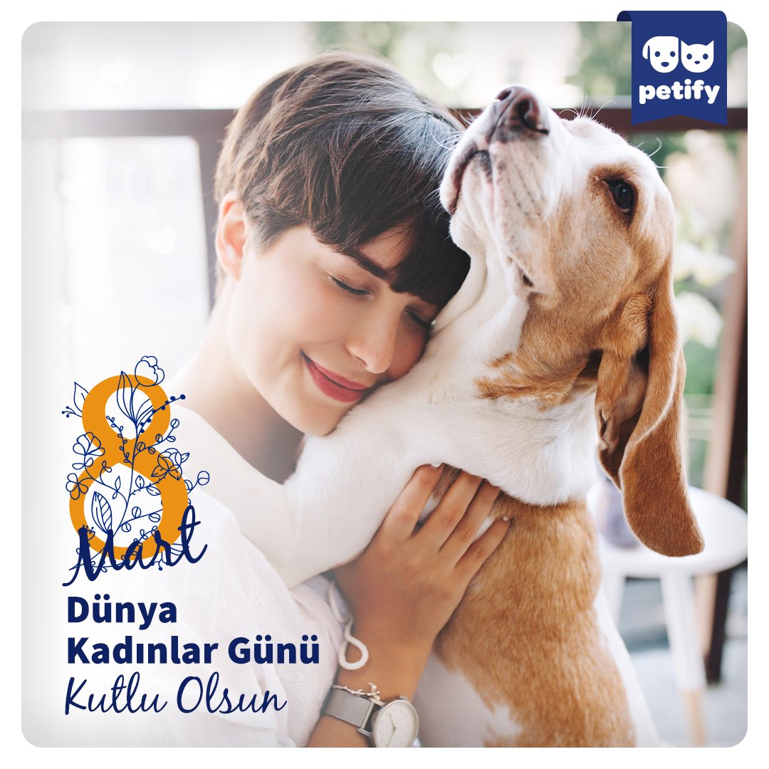 PetifyWorld's tweet photo. Petify ailesi olarak 8 Mart Dünya Kadınlar Gününüzü kutlarız!
#Petify #PetifyVet #KadınlarGünü https://t.co/QAZrMWMXV9