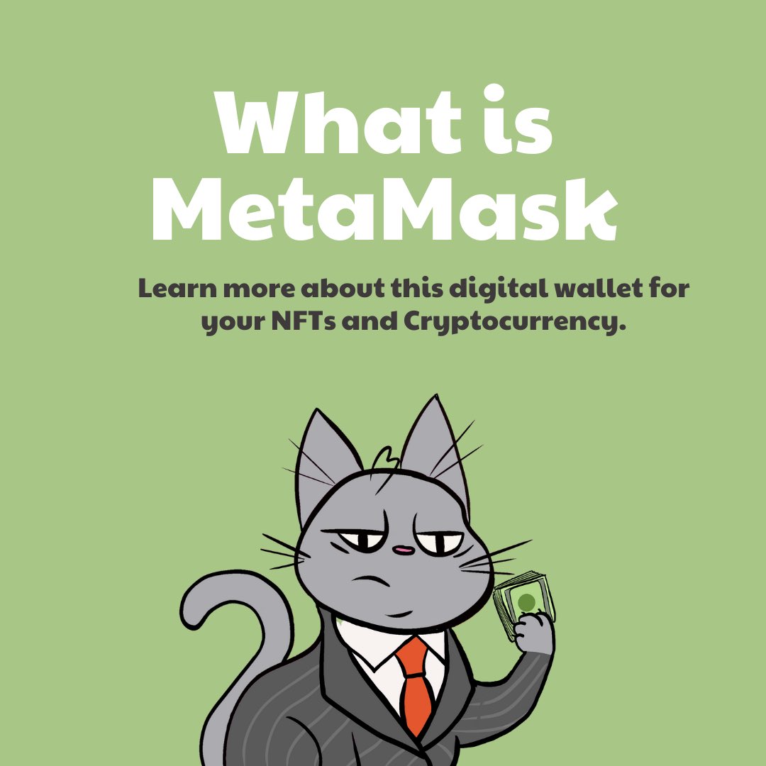 cwanft's tweet photo. MetaMask is the most popular (and free) wallet that can hold your NFTs and/or your cryptocurrencies. 

Your wallet will have a unique set of characters, so it also serves as your ID on many web3 websites. 

It works on your computer and your iOS or Android phone. https://t.co/vG00DEGPCr
