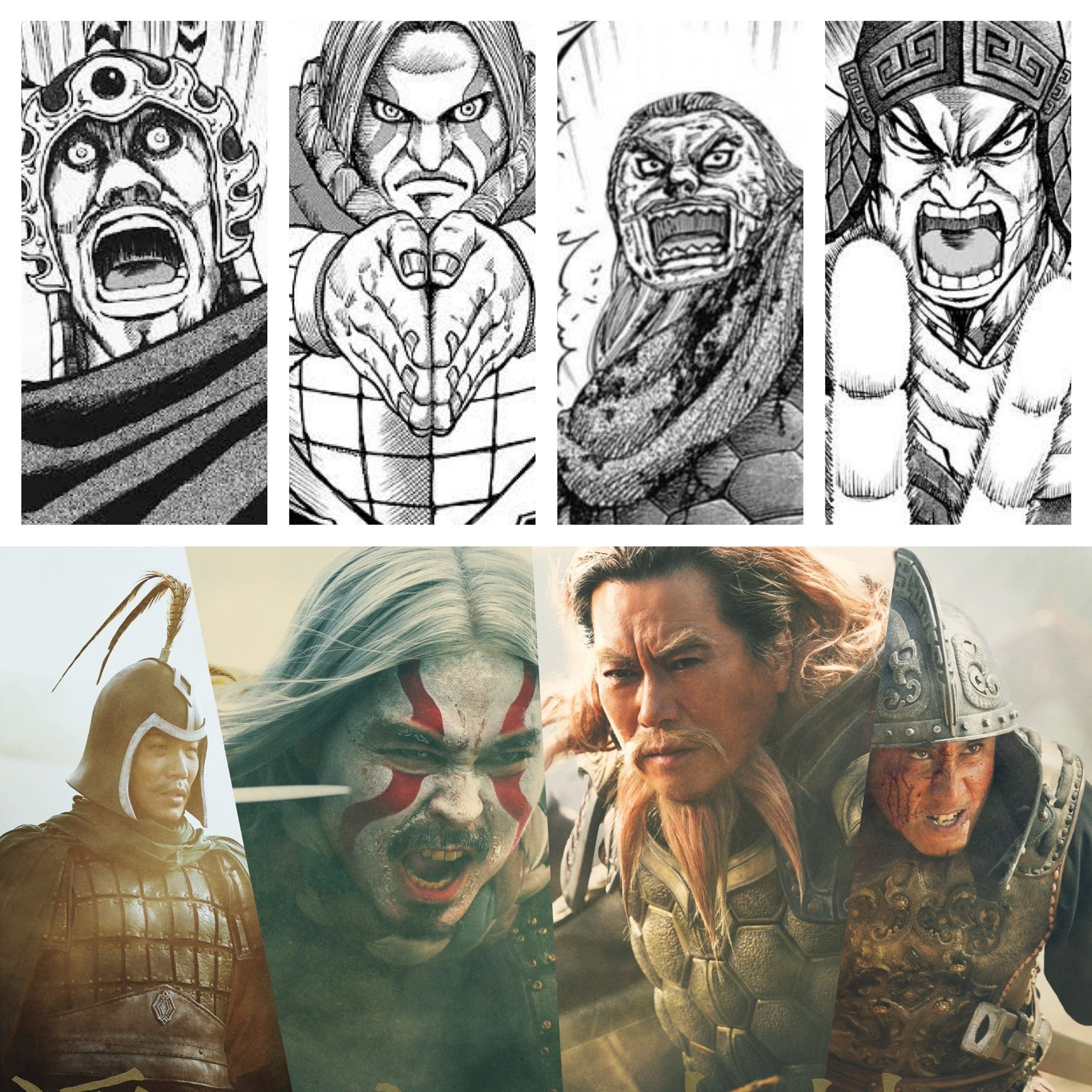 ひではる キングダム２ 麃公 呉慶 似てる T Co V8h1baxmlh Twitter