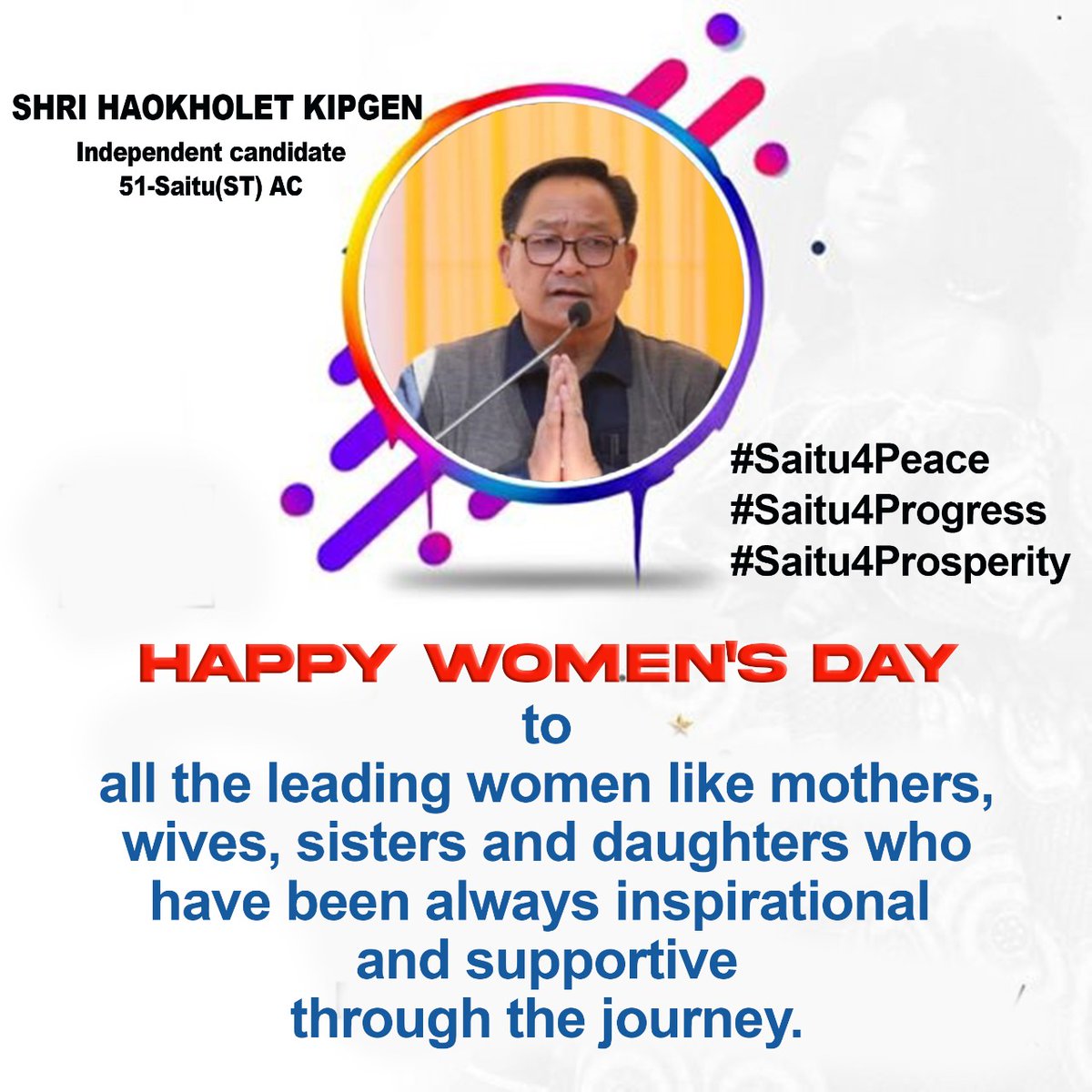 "When women worked together – linked, informed and educated – can bring peace and prosperity to this forsaken planet."

Today, let us all remember the value of women from daughter, sisters, mother, social &amp; political leader. Respect to all women 🙏. 
HAPPY WOMENS' DAY.