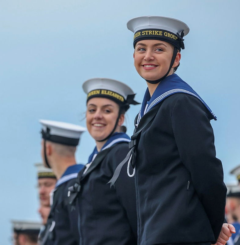 On International Women’s Day we celebrate all the amazing @navy_women, from Able Hand to Admiral, and everything they do to make us the Global Modern Ready @RoyalNavy we are today. @womensday